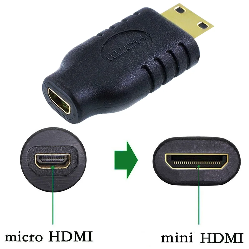 Techly 305144 Adattatore HDMI Femmina A Micro HDMI Tipo D Maschio - Foto 4