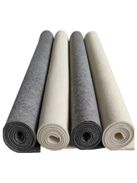 Soft White Polyester Non Woven Felt Fabric - China White Felt and