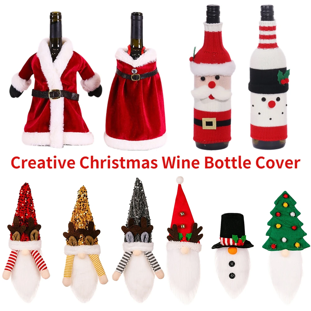 Santa Wine Bottle