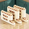 4-layer Slide Egg Storage Box Ladder Style Egg Box Storage Refrigerator Side Door Large Capacity Automatic Egg Rolling Machine 2