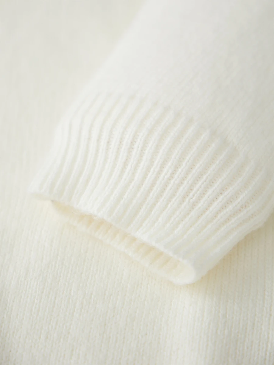 Ladies Stylish Knitted Cardigan with Round Neckline and Button Closure Long Sleeves Solid Color Soft Fall Sweater Coat for