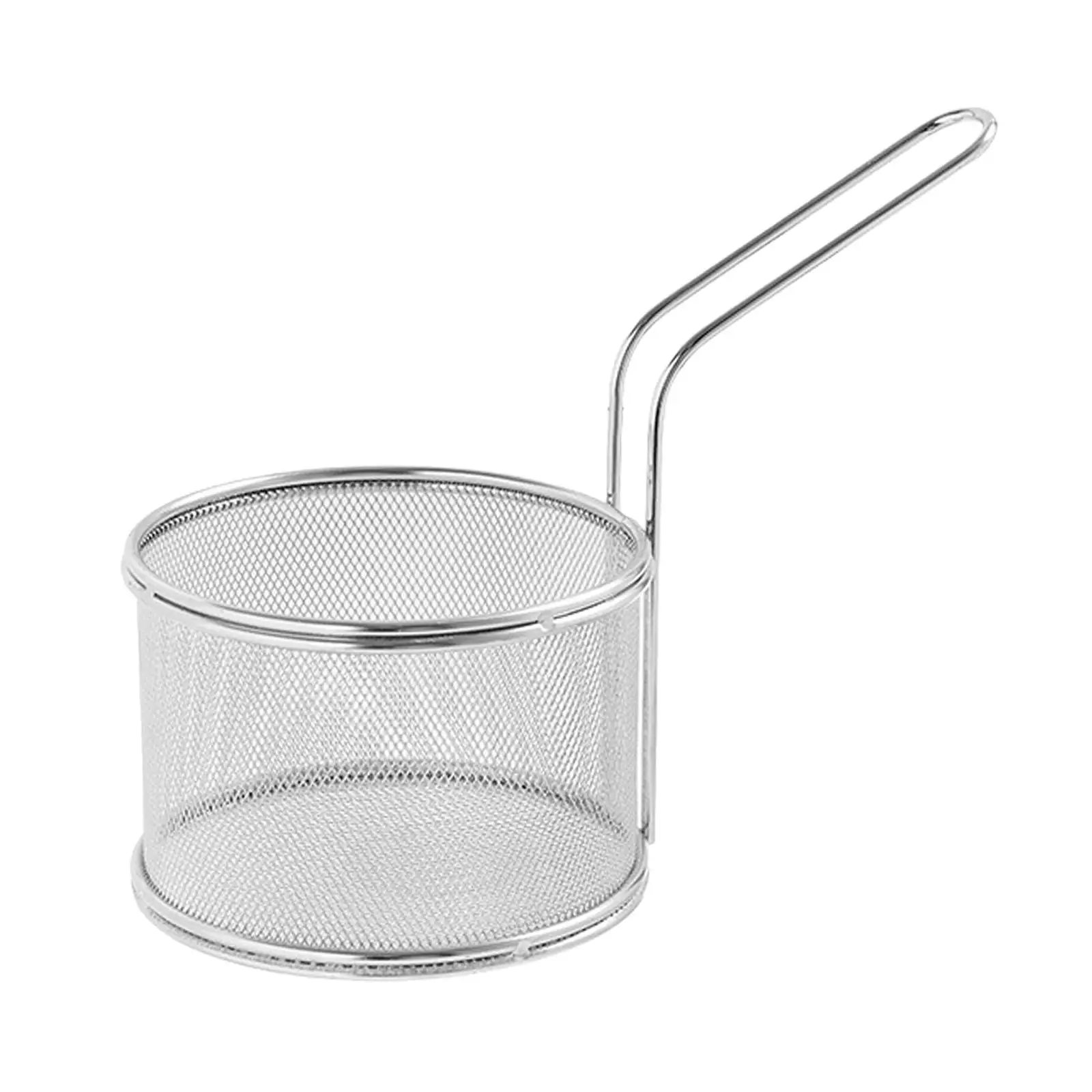 Deep Fry Basket French Fries Holder Stainless Steel for Home Cafe Barbecue
