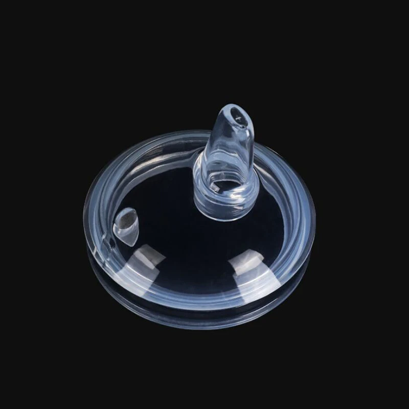2pcs Sippy Spout Nipples for Comotomo Baby Bottle and for Mason Baby Bottle Easy To Clean Spill-Proof, 7CM Diameter 6
