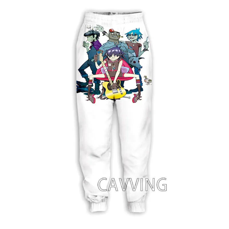 New Fashion 3D Print Gorillaz Band Casual Pant Sport