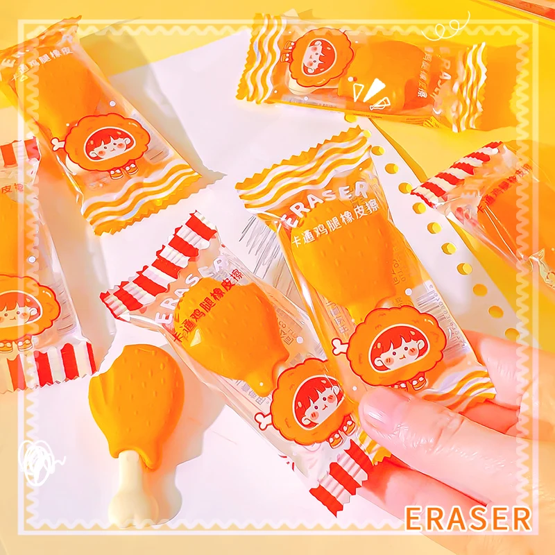Pencil Eraser Kawaii Stationery Aesthetic Supplies Back to School Accessories