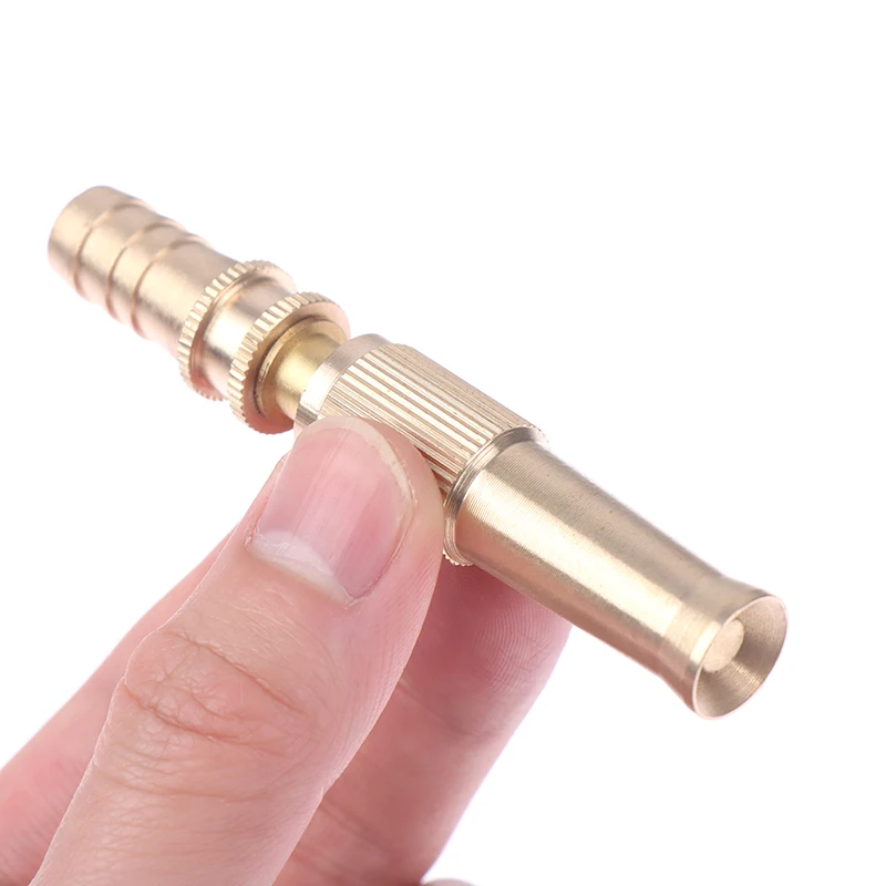 

Metal Spray Nozzle Water High Pressure Direct Spray Sprinkler Quick Connector Hose Adjustable Pressure Washer Garden Sprinkler