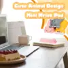 Cute Squishy Wrist Rest Support for Mouse Keyboard Computer Desk Ergonomic Office Supplies Slow Rising PU Mouse Pad for Workers 5