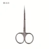 STALEKS Pro Expert 11 Type 1 High Quality Nail Cuticle Scissors Stainless Steel Eyebrow Scissors Trim Nose Hair Makeup Tools 6
