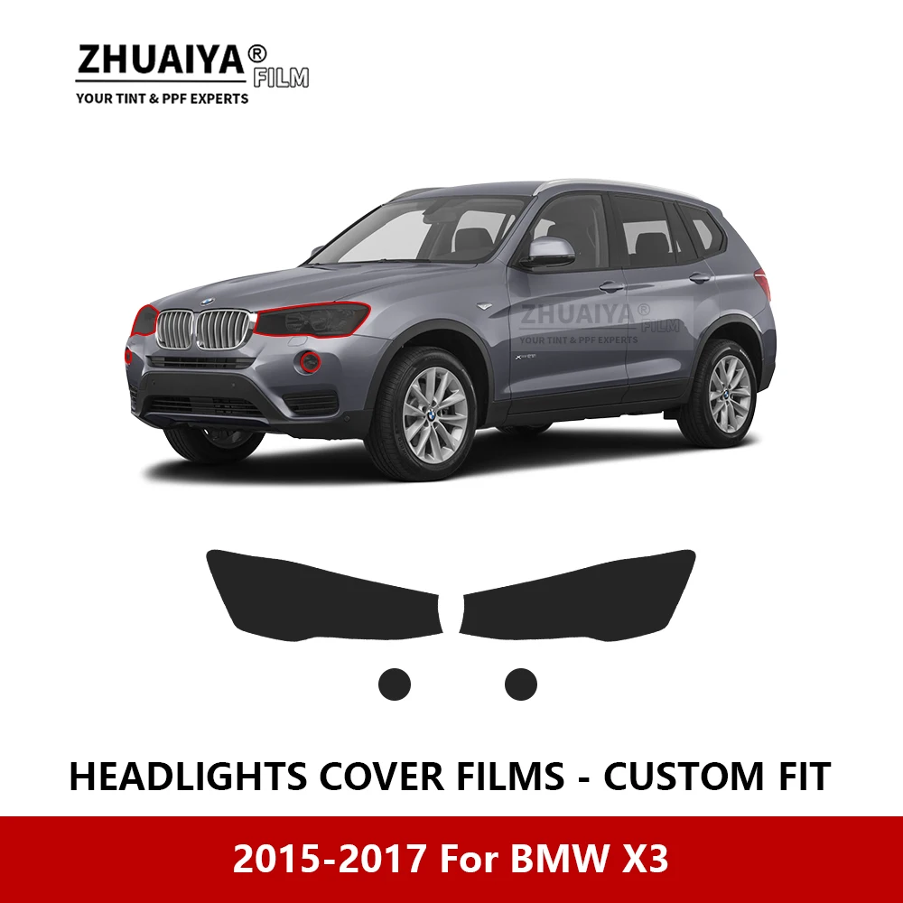 

Защитная пленка с защитой от царапин для автомобильных фар BMW X3 2015-2017