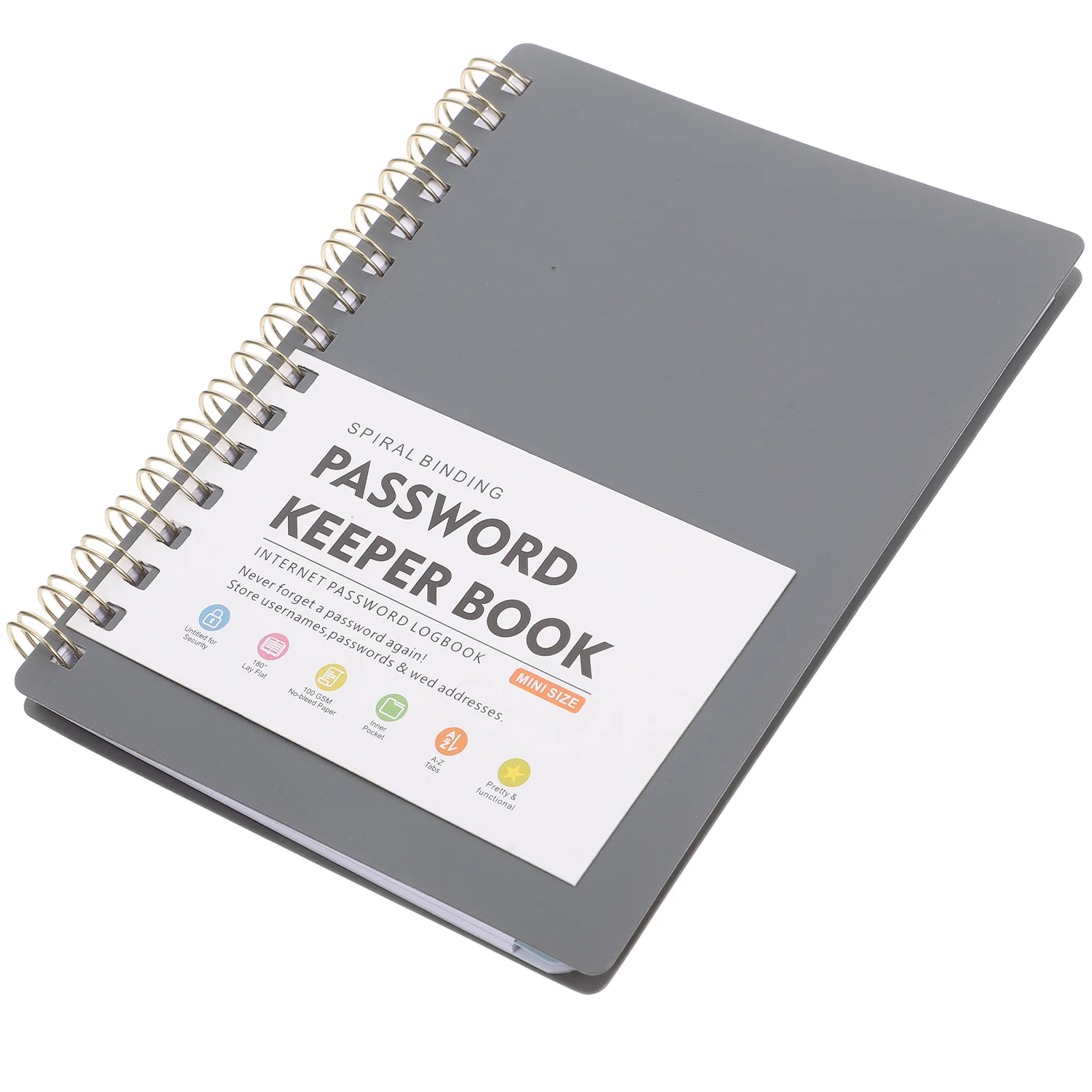 Password Book Things to Do Notepad for Log Management Letter Portable Notebook Pp Small Convenient Address
