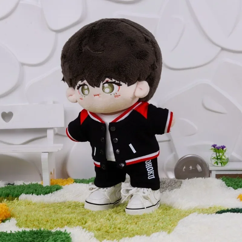 10 20CM baby clothes, cm cotton doll doll, basketball suit, jacket, T-shirt set 4