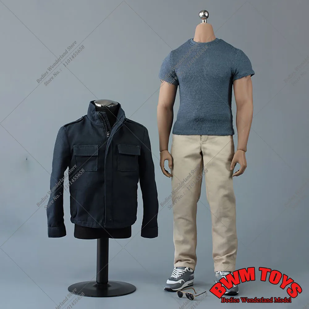 vortoys-ensemble-de-vetements-en-cuir-pour-hommes-veste-de-soldat-masculin-t-shirt-et-pantalon-chaussures-corps-de-figurine-d'action-v1018-echelle-1-6-convient-au-modele-12-en-effet-tbl-m33