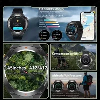 2025 New For Xiaomi GPS Sports Smart Watch Men Waterproof Fitness Trackr Bluetooth call 650Mah Battery Smartwatch Woman Bracelet - Image 2