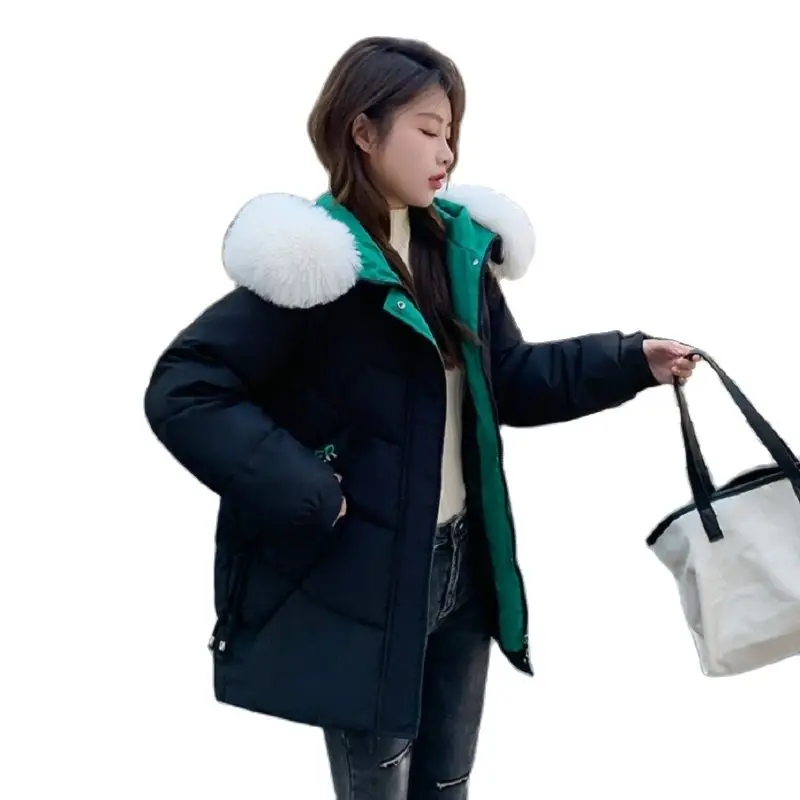 women's-down-jacket2023-women-winter-parka-hooded-with-fur-collar-warm-thicken-female-padded-coat-solid-jacket-green-black-white