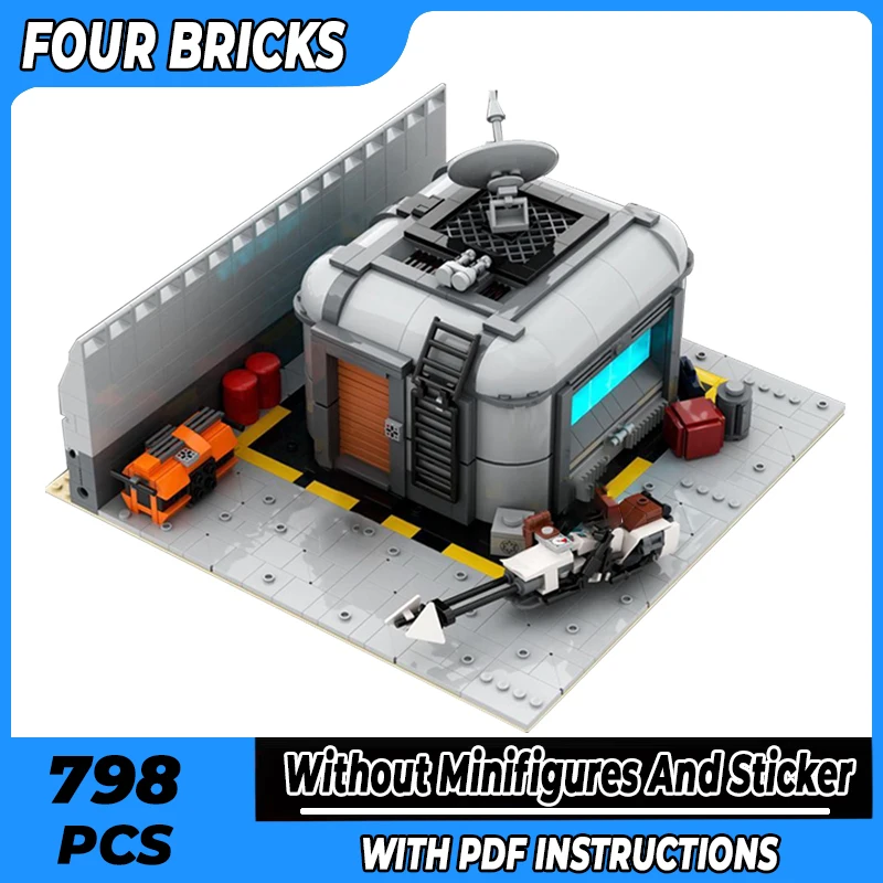 

Star Movie Model Moc Building Bricks Imperial Base #1 Warehouse Technology Modular Blocks Gifts Christmas Toys DIY Sets Assembly