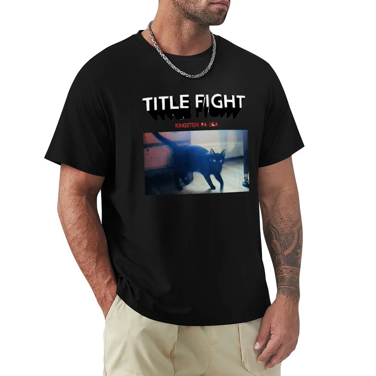 

The Black Cat T-Shirt plain vintage sweat shirts, men