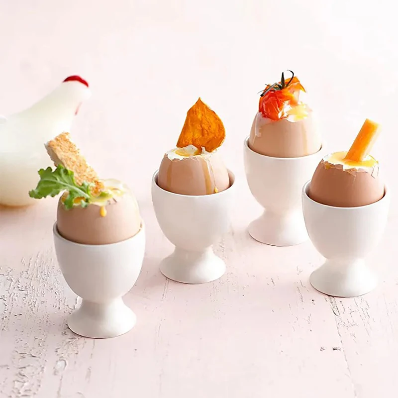 Poached Egg Cups Egg Racks Tabletop Cups Kitchen Tool Set Breakfast Steam Racks Poached Egg Molds Caviar Cups
