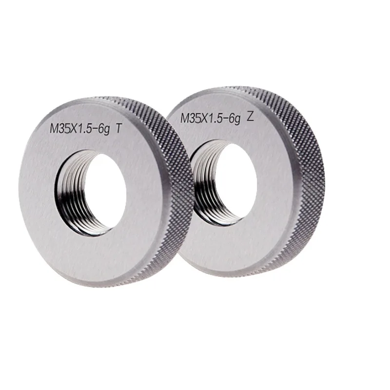 Thread ring gauge M20-M30 GO/NO GO Gage Metric Gauge 6g accuracy Precision external Screw Gage Fine,Pitch Thread Test Tool 2pcs