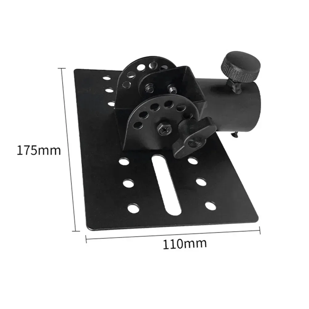Rotatable 35mm Metal Mount Tripod Pole DJ Speaker Stand Adapter Top Cap Mounting Base Tripod Pole Parts