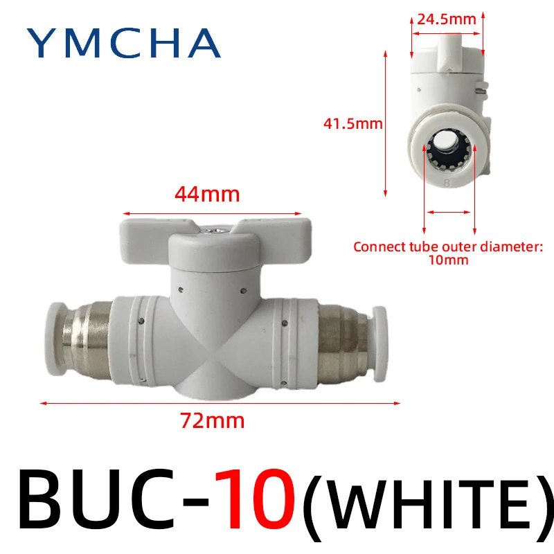Lot 10 Bouchons Tuyau PU Droit 10mm – Obturateurs Air Comprimé, Pneumatique, étanchéité Rapide