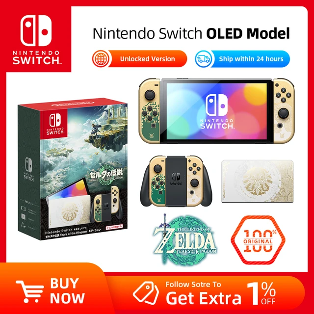 Where To Buy Zelda Tears Of The Kingdom Switch OLED Console And