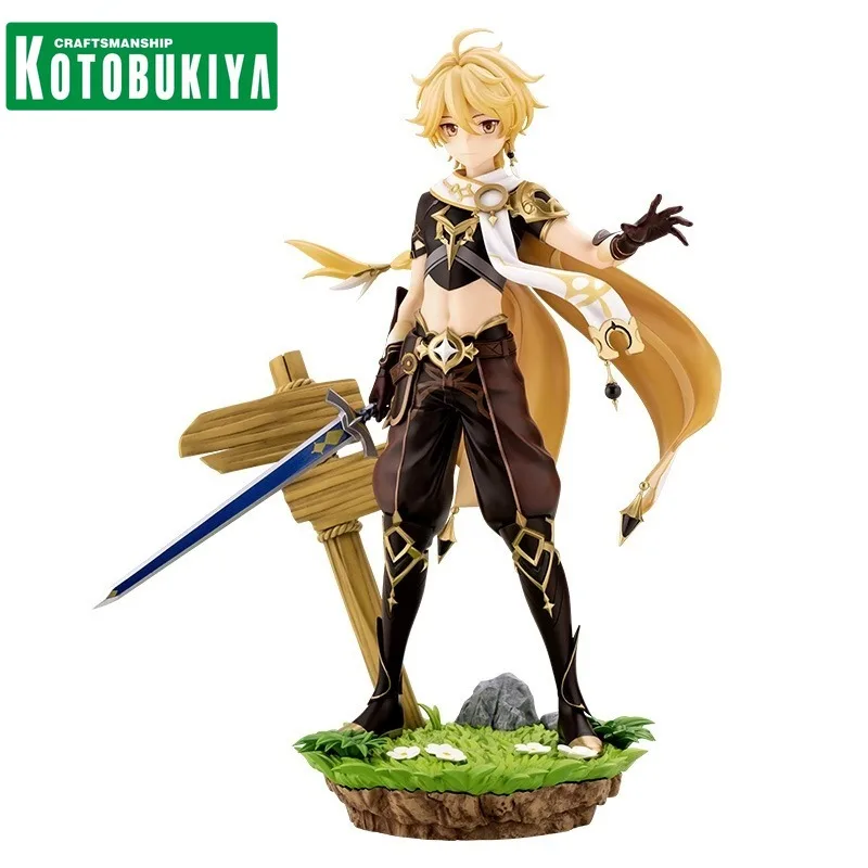 In Magazzino Kotobukiya Original Anime Figure Genshin Impact Traveler Aether Ver. Giochi Handhelds Special Edition Modello Da Collezione