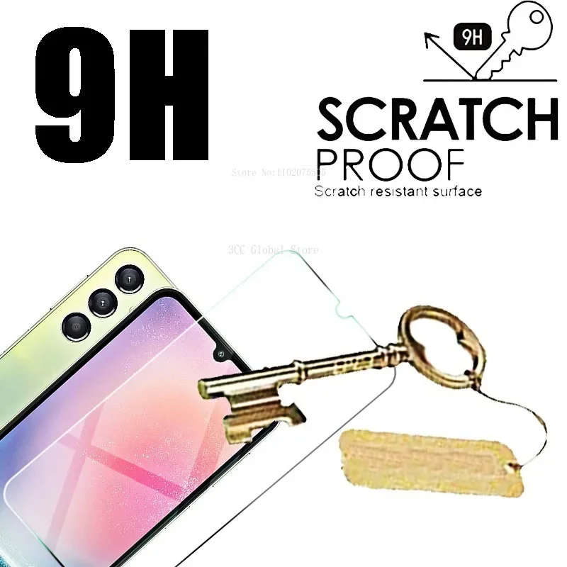 4Pcs Protective Glass for Samsung Galaxy A24 4G Screen Protector Film A54 A34 A14 A04 M54 M34 M14 M04 A M 13 23 33 53 73 5G
