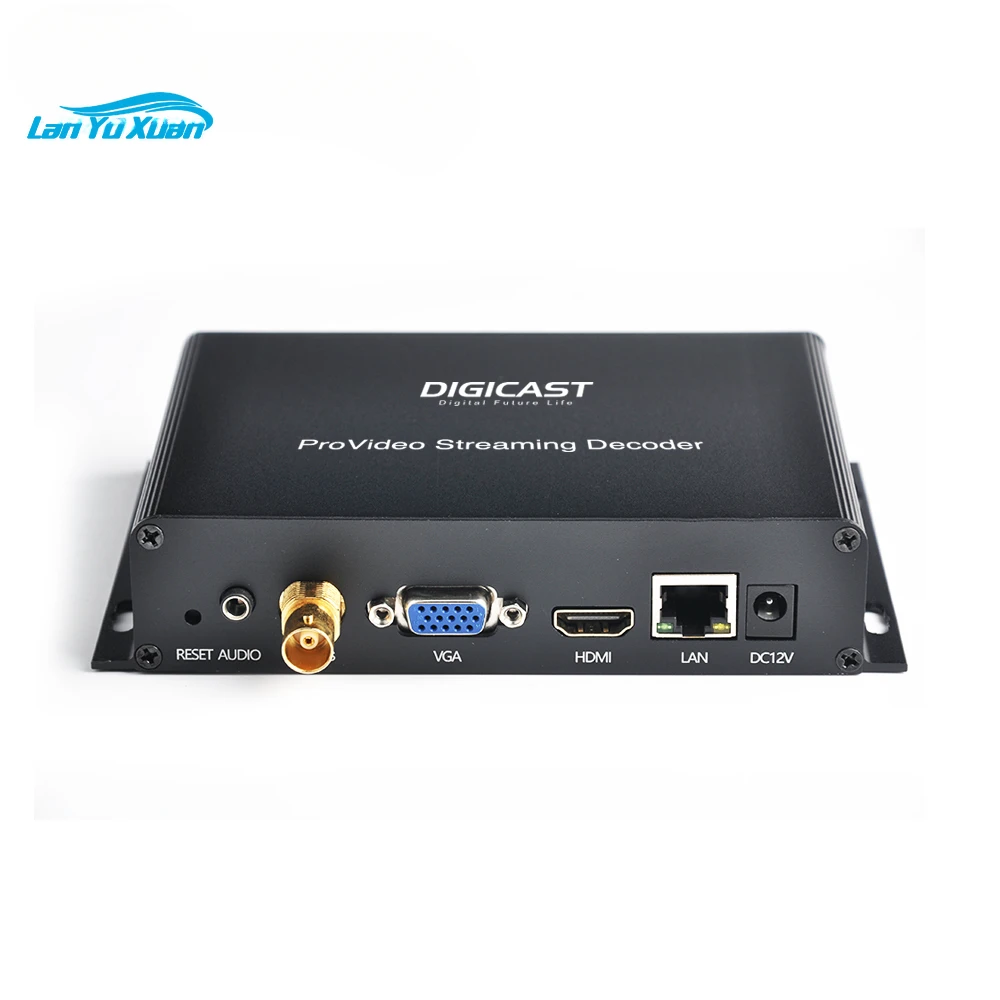 

Professional 4K H265 HEVC HTTP RTMP HLS UDP IP Video Decoder HD MI CVBS SDI Decoder