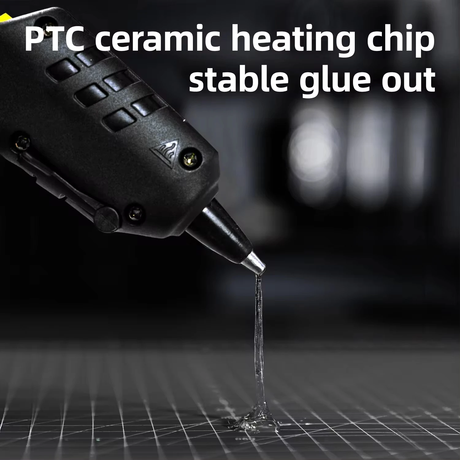 40W Applicable Glue Stick Size 7mm Hot Melt Glue Gun Industrial Mini Guns Thermo Electric Repair Tool