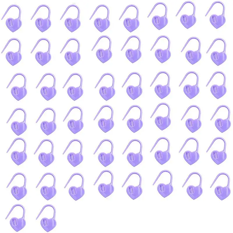 50pcs-purple