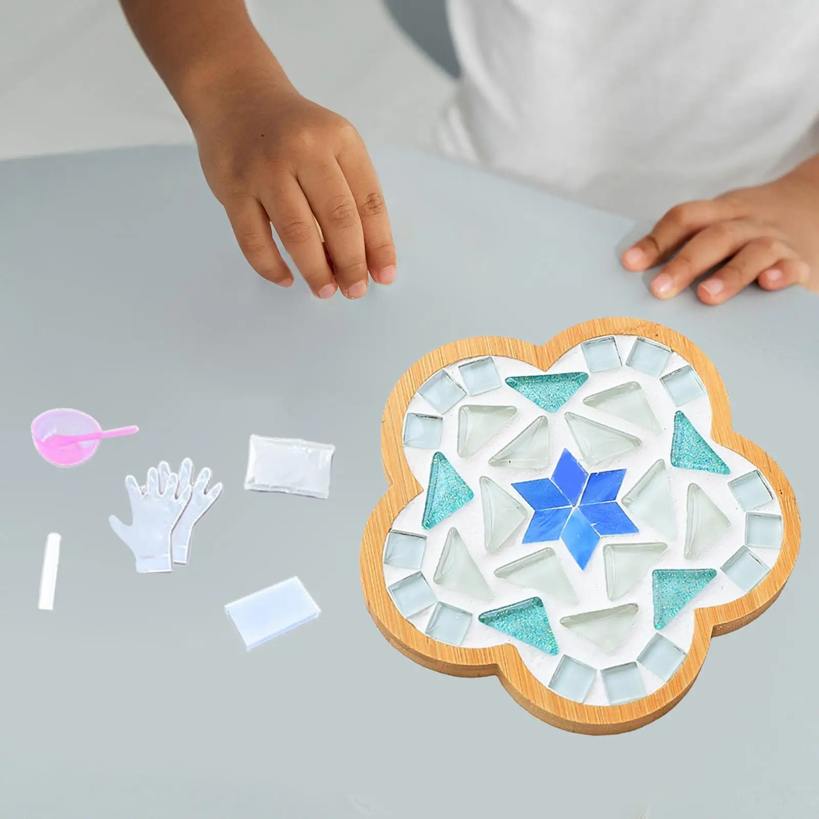 DIY Mosaic Coaster Kit 4