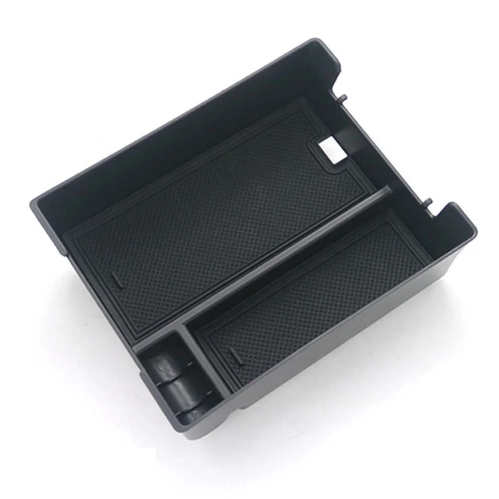 Auto Car Armrest Storage Box Auto Interior Parts Black Center Console For Rivian R1T/R1S Storage Box 1 Piece ABS