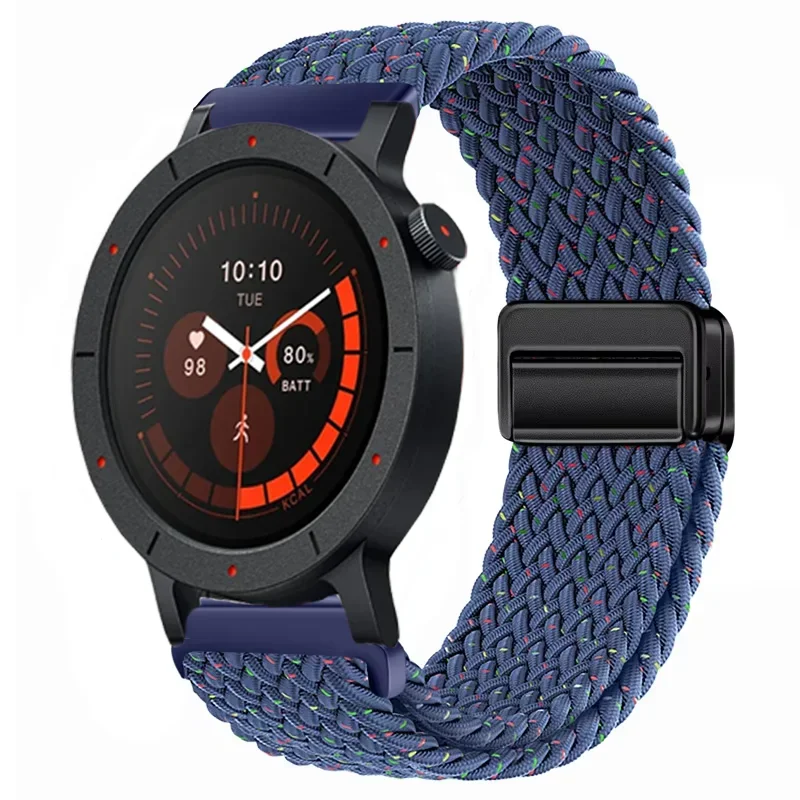 Versatile Nylon Watch Strap with Magnetic Closure (20mm & 22mm)