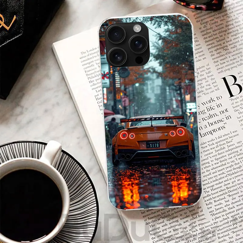 Japanese JDM Sports Car Custom Print Phone Case