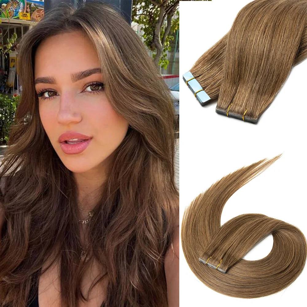 وصلات شعر لاصقة من لوكسي بيوتي - لحمة شعر PU