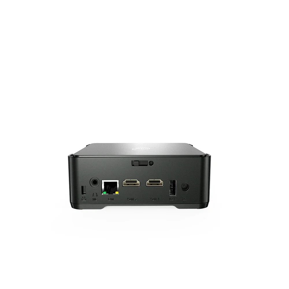 GK3V 4 Core Intel Celeron J4125 Windows 10 Mini PC 8GB RAM ROM 128GB/256GB Support HDD Win 10 WIFI 2*HD 1*VGA HTPC 4
