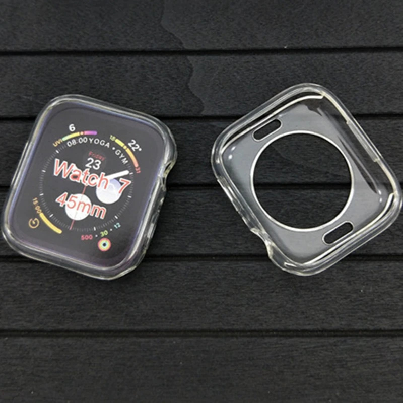 Paraurti Protettivo Per Apple Watch Case Series 7 41Mm 45Mm Protezione Ultra Custodia Per Iwatch Apple Watch 40Mm Se 44Mm 6 5 4