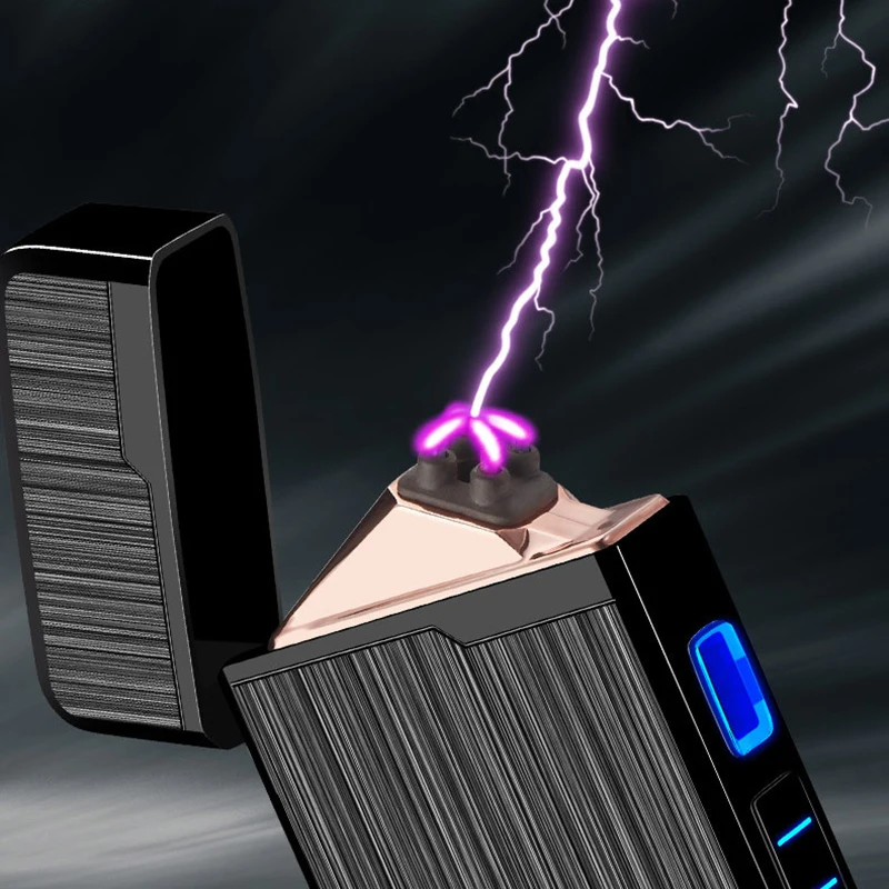 SUPRUS Electric Arc Windproof Flameless USB Rechargeable Lighter - Foto 2
