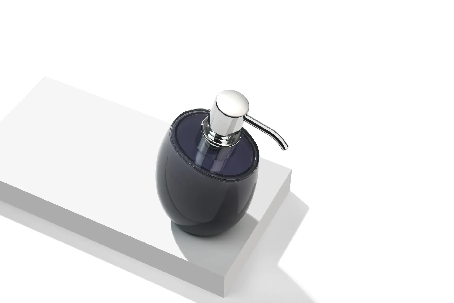 Acrylic double layer thickened soap dispenser transparent lotion shampoo bottle bathroom soap dispenser