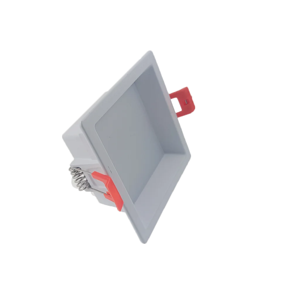 Outdoor Waterproof Deep Anti Glare LED Downlight IP65 IP66 IP67 Square 7w 9W 12W 15W 18W Changeable Spot Light Ceiling Lamp led downlight recessed ceiling spotlight ceiling lamps