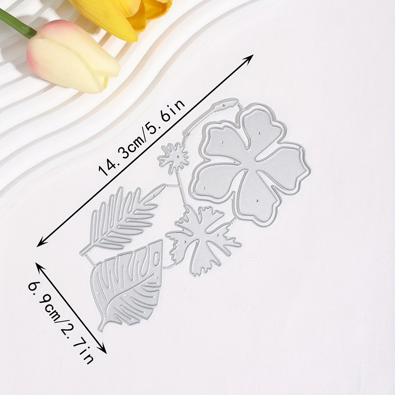 DIY NEW Design Craft Metal Stencil Mold Cutting Dies Flower Leaves Decoration Scrapbook Die Cut Album Paper Card Craft Embossing