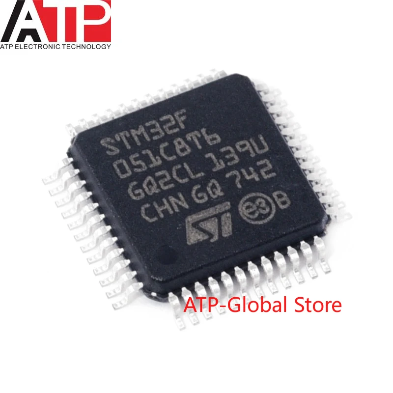 

1~100PCS STM32F051C6T6 LQFP-48 STM32F051 Microcontroller Chip IC Integrated Circuit Brand New Original