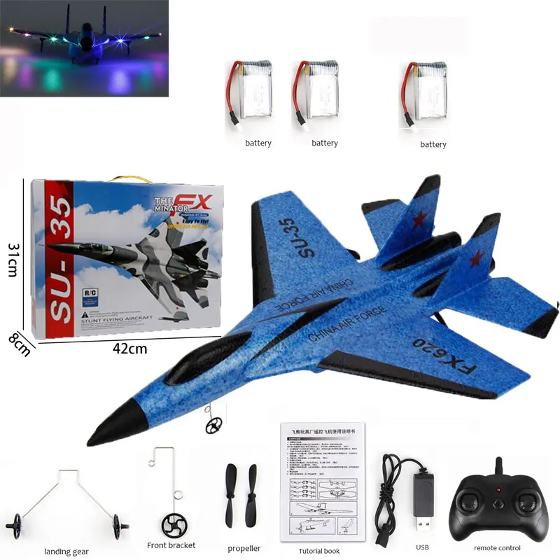 Blue three Battery