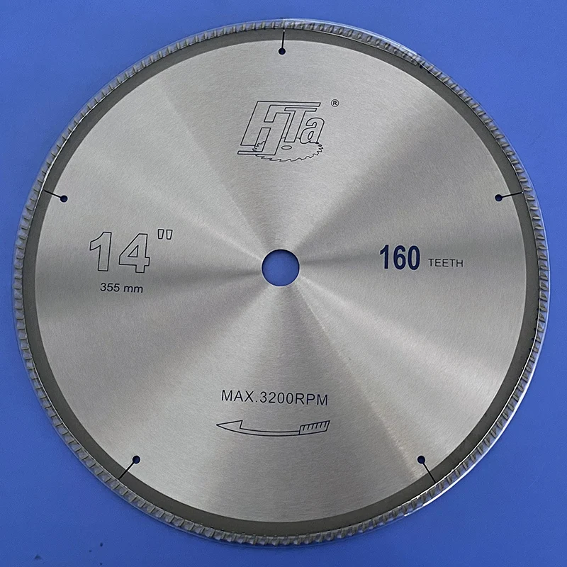 Cost Sale Of 355/405*32/30*160T Wood PVC Plastic Pipe Wood Plastic Extruded Board Ultra Thin Alloy Saw Blade For Cutting Bamboo