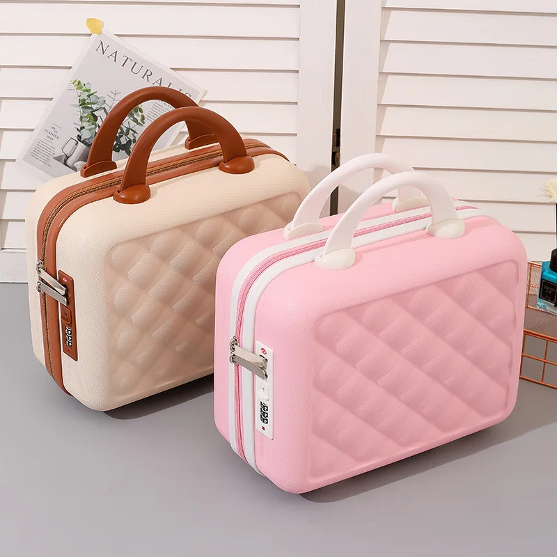

Travel hand luggage light small storage bag retro cosmetic case suitcase 14 inch suitcase Luggage suitcase travel luggage
