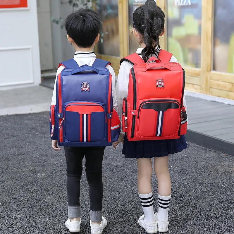 New children's primary school backpack for boys from grades one, two, three to six, girls from 6 to 12 years old, backpack with