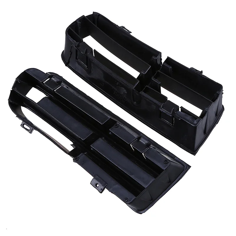 POSSBAY Black Front Lower Bumper Grills Auto Car Front Fog Light Cover Grille Decoration for VW Golf/Variant/4 Motion 1998-2006
