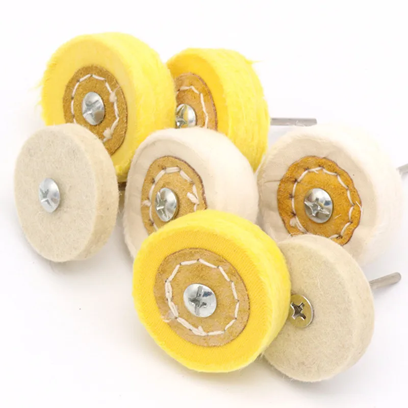50mm Polishing Wheel Cloth Wheel Gold Silver Jewelry Mirror Polish Pad For Grinder Power Tool Accessories