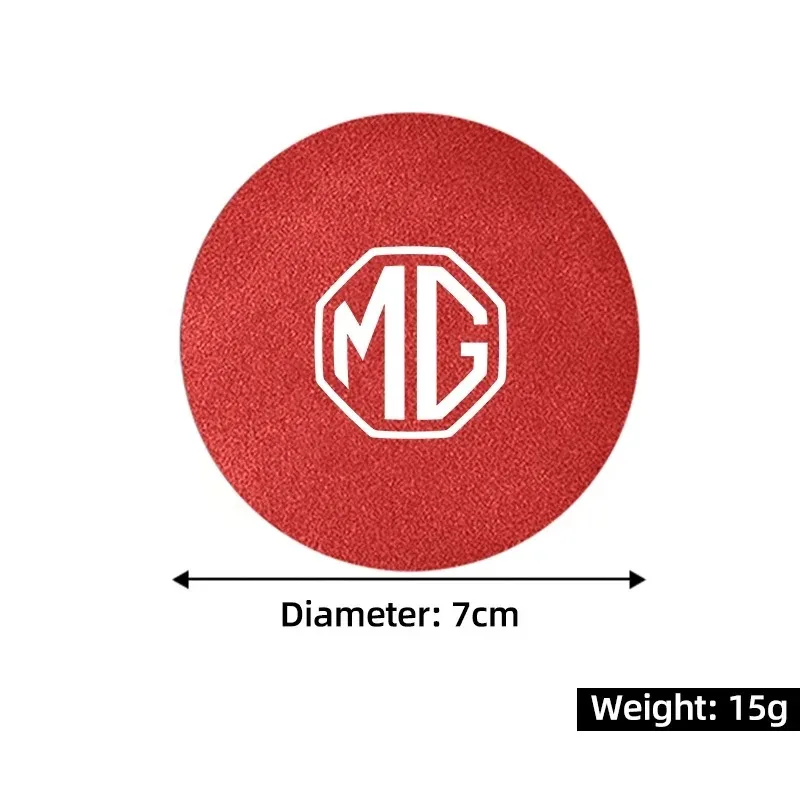미끄럼 방지 자동차 컵홀더 코스터 세트 MG4 EV ZS HS MG5 MG6 차량용 방수 내마모성 인테리어 매트 장식 액세서리