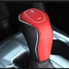 My Good Car  Leather Car Gear Head Shift Knob Protection Cover Case For Chevrolet Chevy Equinox 2016-2021 4